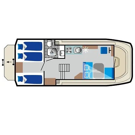 Kuhnle-tours Hafendorf Mueritz Botel 3*